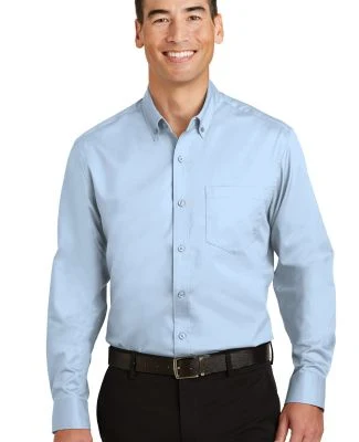 Port Authority S663    SuperPro   Twill Shirt in Cloud blue