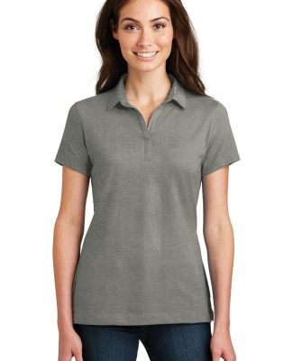 Port Authority L577    Ladies Meridian Cotton Blen in Monument grey