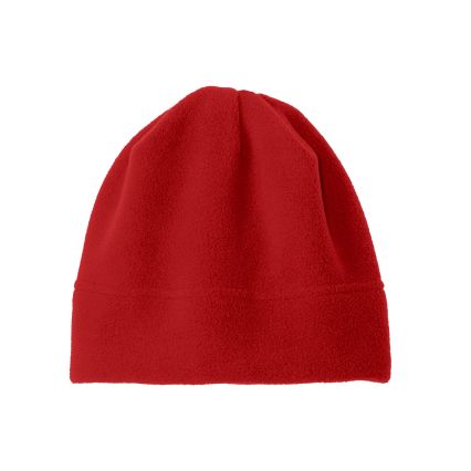 Port Authority C900    R-Tek   Stretch Fleece Bean in Red