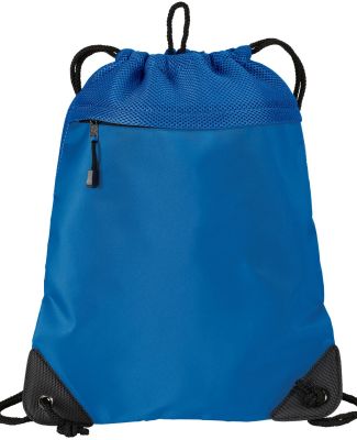 Port Authority BG810    - Cinch Pack with Mesh Tri in Snorkel blue