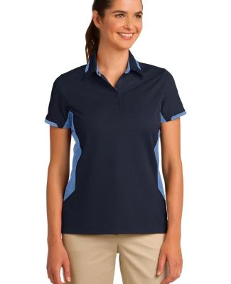 Port Authority L524    Ladies Dry Zone   Colorbloc in Navy/blue lake