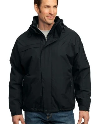 Port Authority TLJ792    Tall Nootka Jacket in Black/black