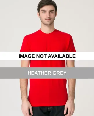 6401 American Apparel Summer Tee  Heather Grey