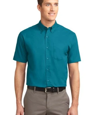 Port Authority TLS508    Tall Short Sleeve Easy Ca in Teal