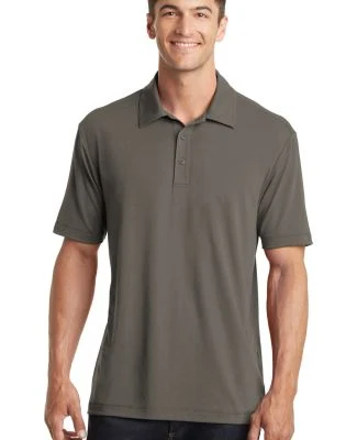 Port Authority K568    Cotton Touch   Performance  in Grey smoke
