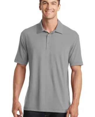 Port Authority K568    Cotton Touch   Performance  Frost Grey