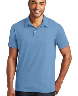 Port Authority K577    Meridian Cotton Blend Polo in Blue skies