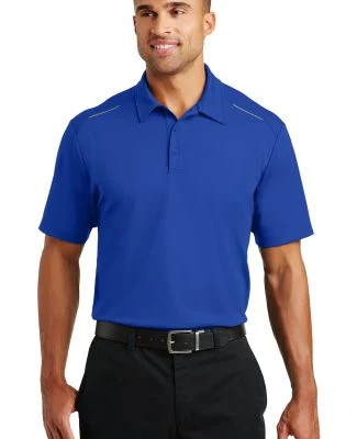 Port Authority K580    Pinpoint Mesh Polo in True royal