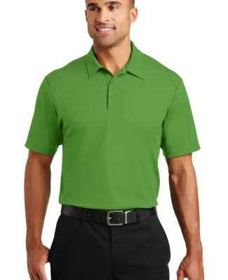 Port Authority K580    Pinpoint Mesh Polo Treetop Green
