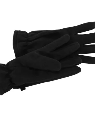 Port Authority GL01    Fleece Gloves Black