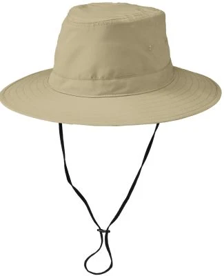 Port Authority C921 Lifestyle Wide Brim Hat in Stone