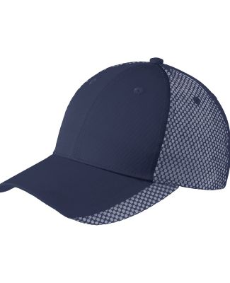 Port Authority C923    Two-Color Mesh Back Cap in Navy/white