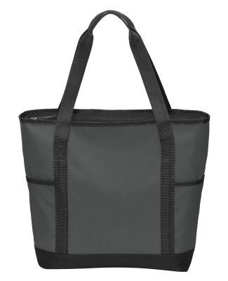Port Authority BG411    On-The-Go Tote in Dark char/blk