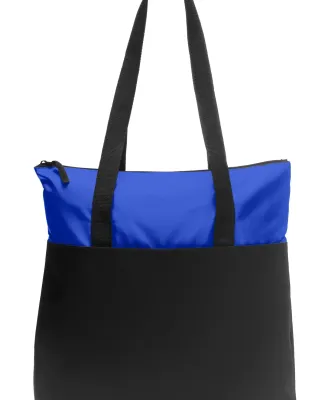 Port Authority BG407    Zip-Top Convention Tote Royal/Black