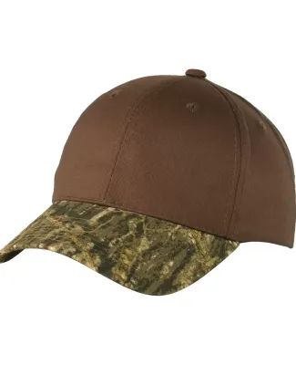 Port Authority C931    Twill Cap with Camouflage B Brown/MO NBU