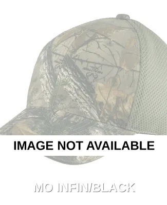 Port Authority C912    Camouflage Cap with Air Mes MO Infin/Black