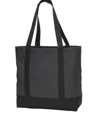 Port Authority BG406    Day Tote in Dk char/black