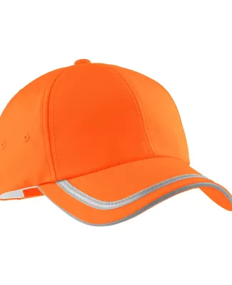 Port Authority C836    Enhanced Visibility Cap Safety Orange