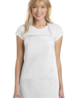 Port Authority A525    Medium-Length Apron in White