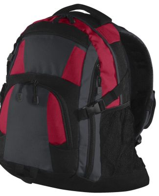 Port Authority BG77    Urban Backpack in Red/magnet/blk