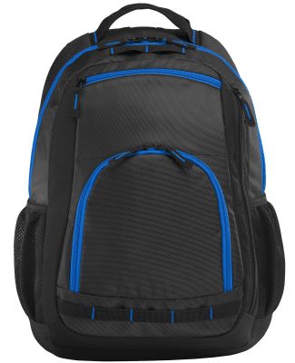 Port Authority BG207    Xtreme Backpack in Dg/blk/shk blu