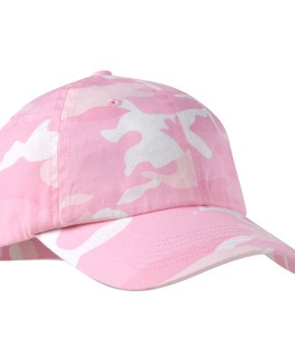 Port Authority C851    Camouflage Cap in Pink camo