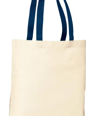 Port Authority B150    - Budget Tote Natural/Navy