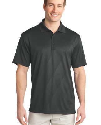 Port Authority K548    Tech Embossed Polo in Graphite