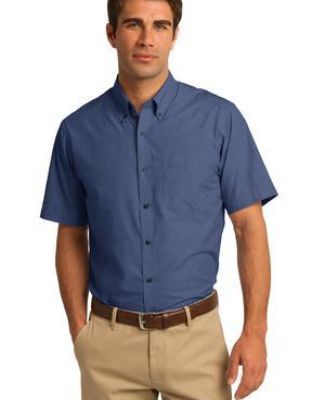 Port Authority S656    Short Sleeve Crosshatch Easy Care Shirt Catalog