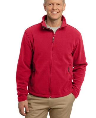 Port Authority TLF217    Tall Value Fleece Jacket in True red