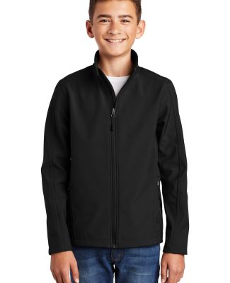 Port Authority Y317    Youth Core Soft Shell Jacke in Black