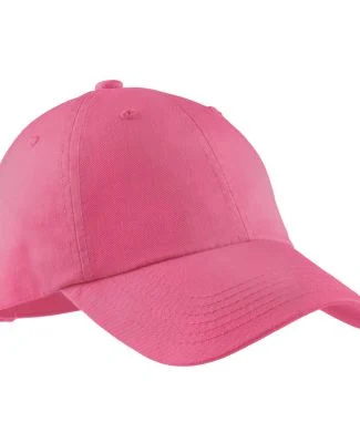 Port Authority LPWU    Ladies Garment Washed Cap in Bright pink