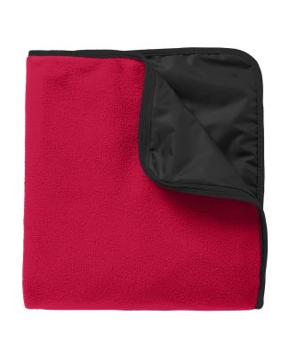 Port Authority TB850    Fleece & Poly Travel Blank in Rich red/black