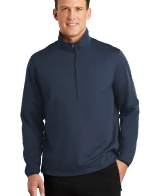 Port Authority J716    Active 1/2-Zip Soft Shell J in Dress blue nvy