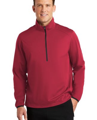 Port Authority J716    Active 1/2-Zip Soft Shell J in Rich red