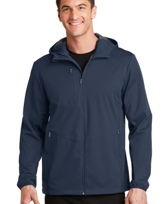 Port Authority J719    Active Hooded Soft Shell Ja in Dress blue nvy
