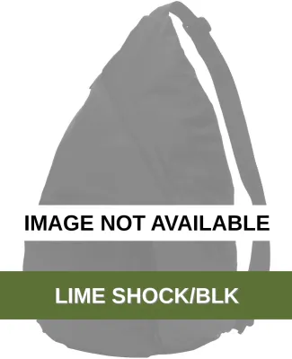 Port Authority BG206    Active Sling Pack Lime Shock/Blk