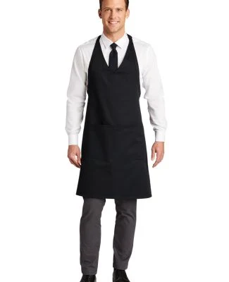 Port Authority A704    Easy Care Tuxedo Apron with in Black