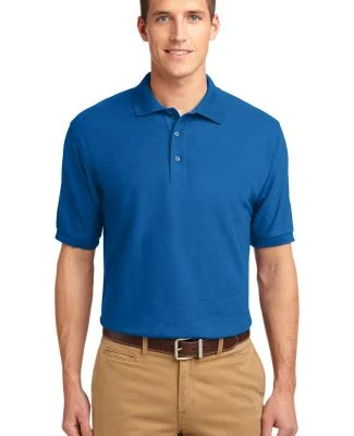 Port Authority TLK500    Tall Silk Touch Polo in Strong blue