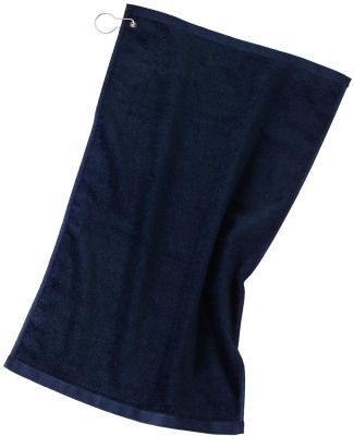 Port Authority TW51    Grommeted Golf Towel in Navy