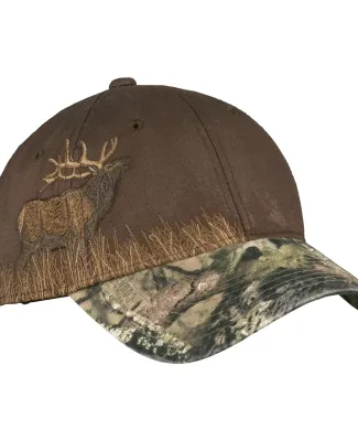 Port Authority C820    Embroidered Camouflage Cap MO Country/Elk