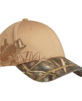 Port Authority C820    Embroidered Camouflage Cap RT Max 5/Bass