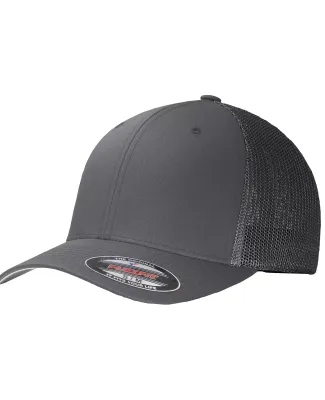 Port Authority C812    Flexfit   Mesh Back Cap in Graph gry/g gy
