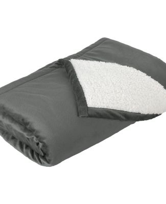 Port Authority BP40    Mountain Lodge Blanket in Hearth grey
