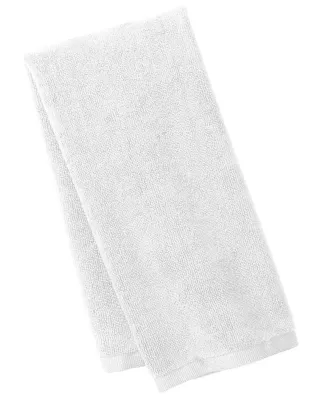 Port Authority TW540    Microfiber Golf Towel White