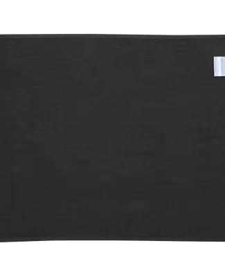 Carmel Towel Company C1518 Velour Hemmed Towel in Black
