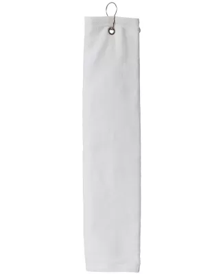 Carmel Towel Company C1624TGH Tri-Fold Hemmed Towe White