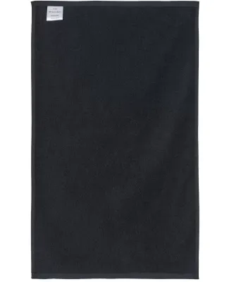 Carmel Towel Company C1625 Hemmed Towel in Black