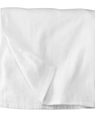 Carmel Towel Company C2858 Terry Beach Towel WHITE