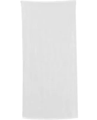 Carmel Towel Company C3060 Velour Beach Towel White